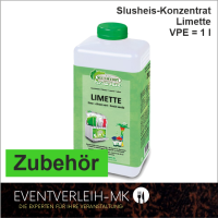 Zubehör - Slush-Sirup 1l - Limette - VERKAUFSWARE