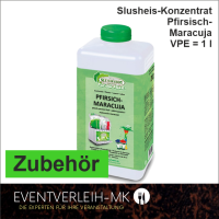 Zubehör - Slush-Sirup 1l - Pfirsisch-Maracuja - VERKAUFSWARE